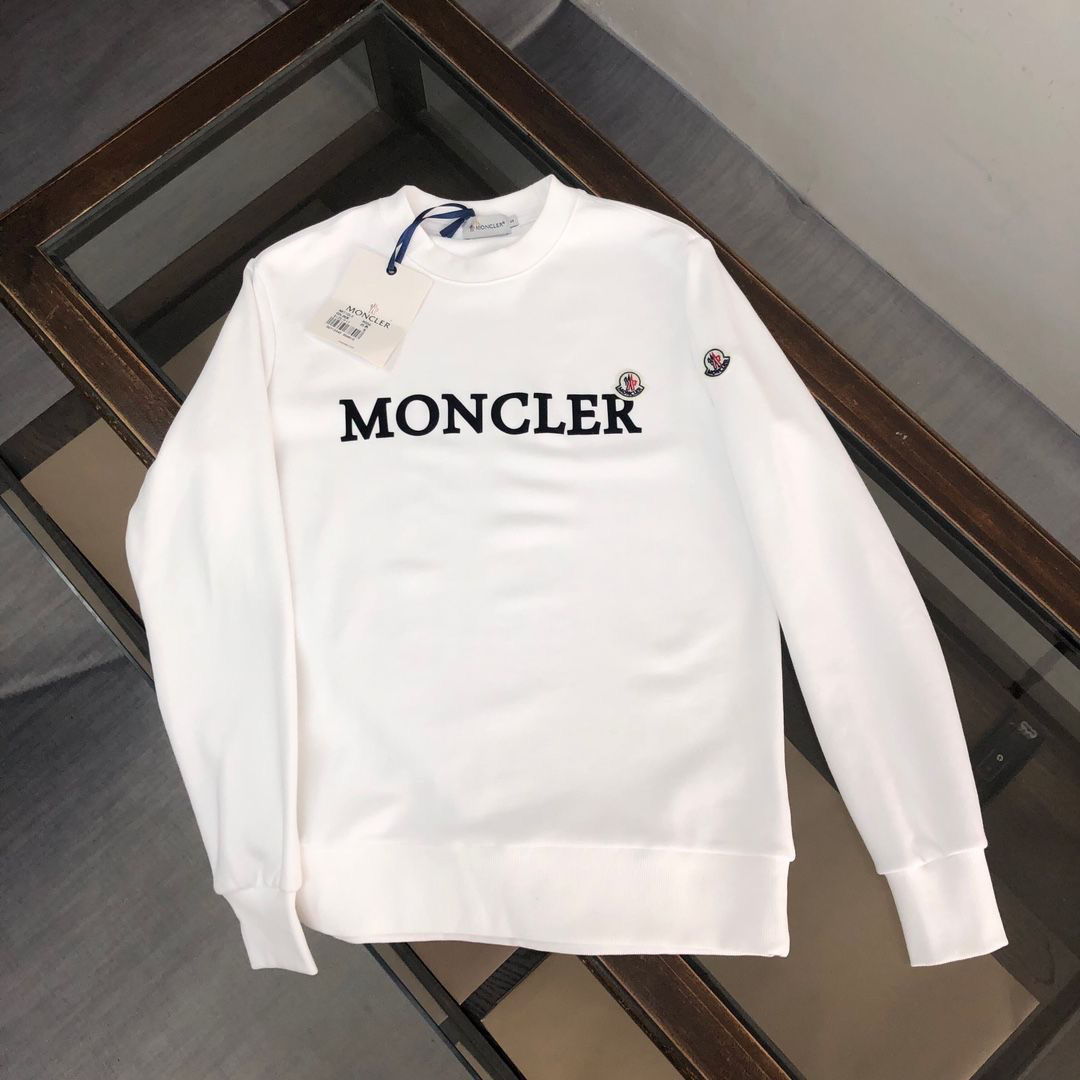 MONCLER モンクレール パーカー トレーナー 長袖 ブランド 丸襟 カジュアル 綿　メンズ