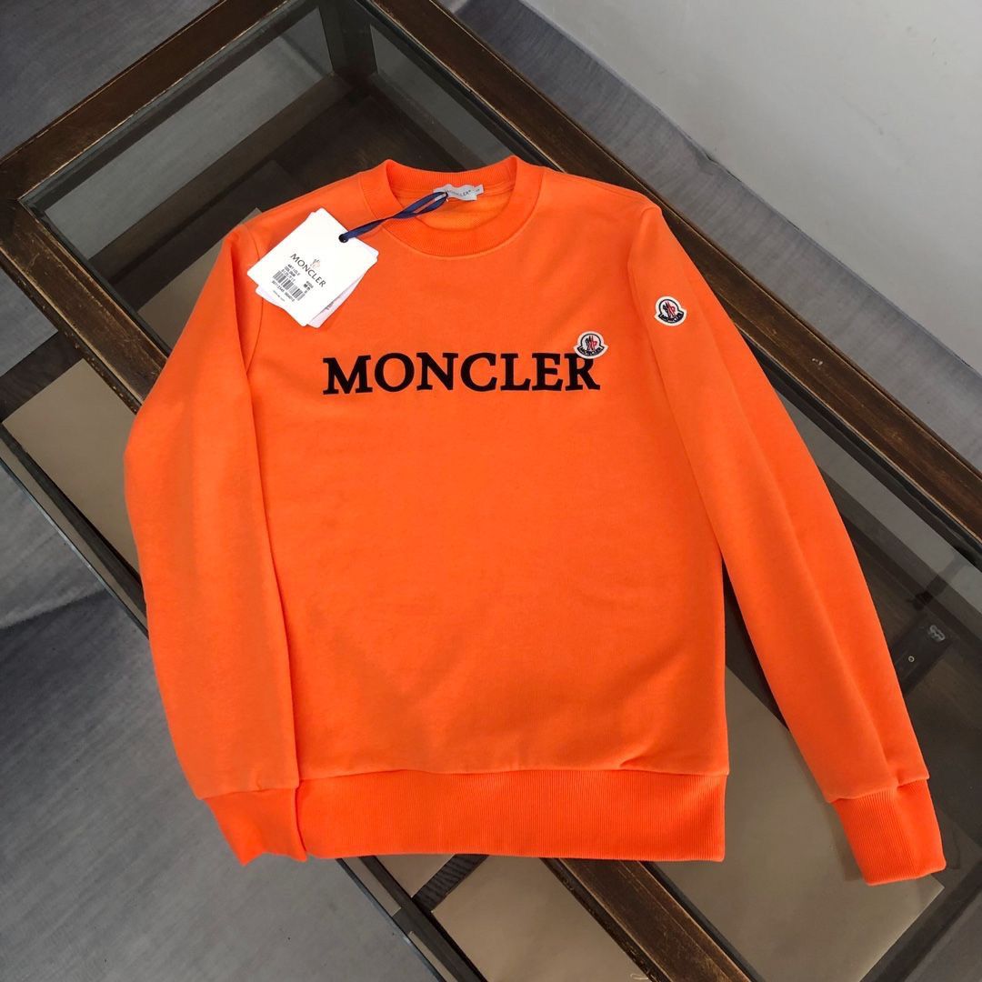 MONCLER モンクレール パーカー トレーナー 長袖 ブランド 丸襟 カジュアル 綿　メンズ