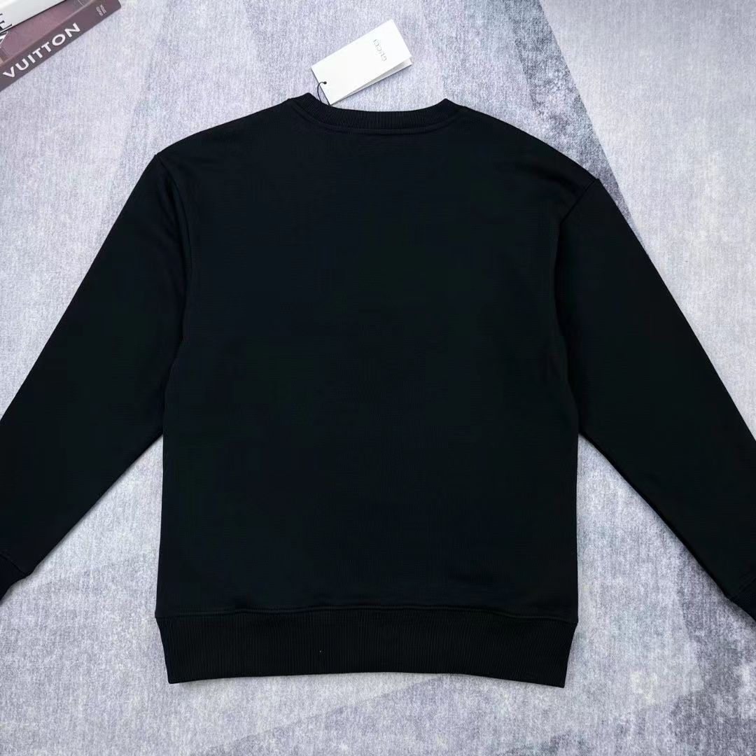 GUCCI  パーカー 長袖  ファッション　丸襟  人気　グーチロゴプリント　秋服