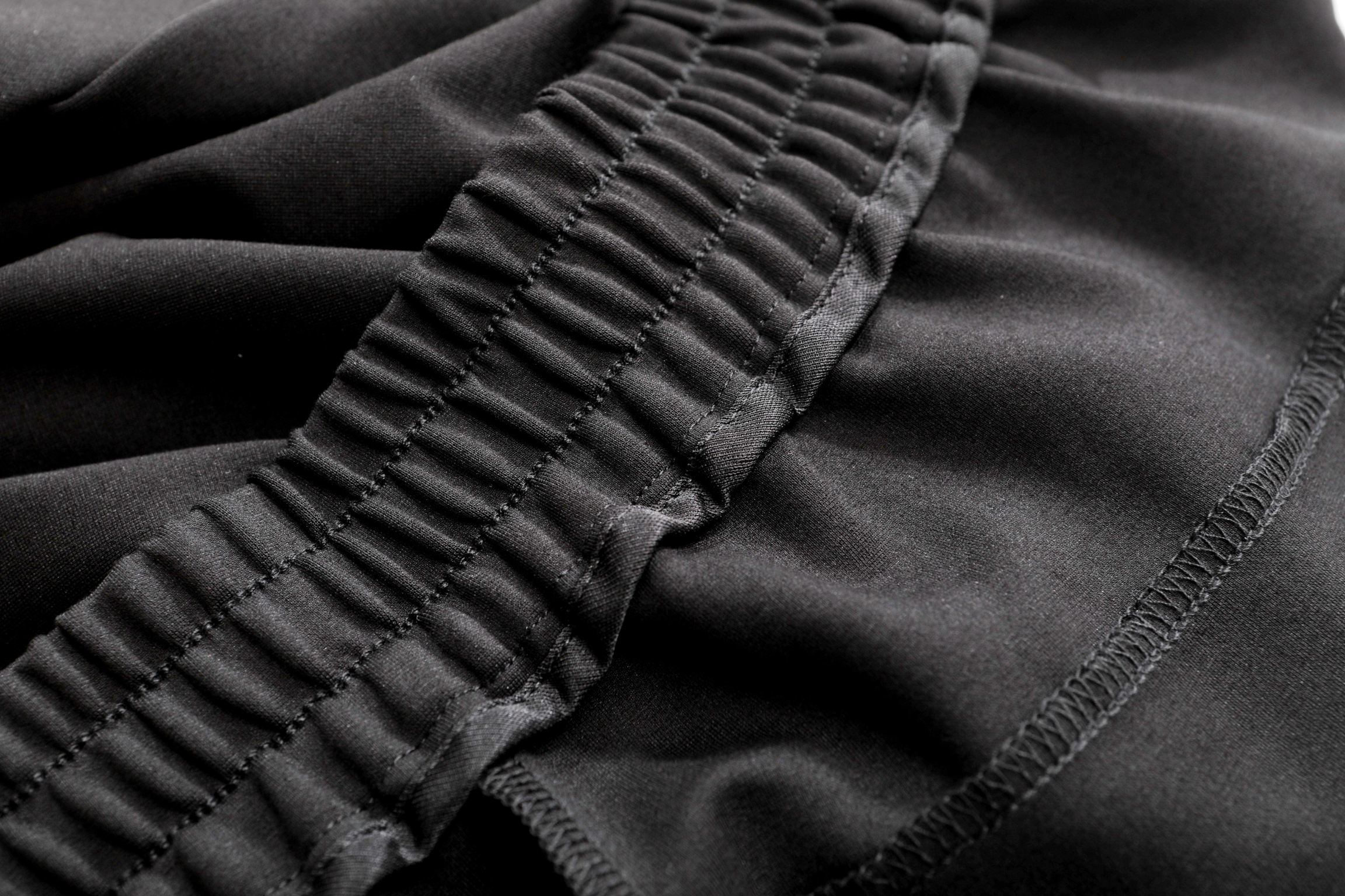 ADIDDS NIKE 2024 秋メンズズボン 360 グラムナイロン綿生地ピュアブラック 2XL-6xL