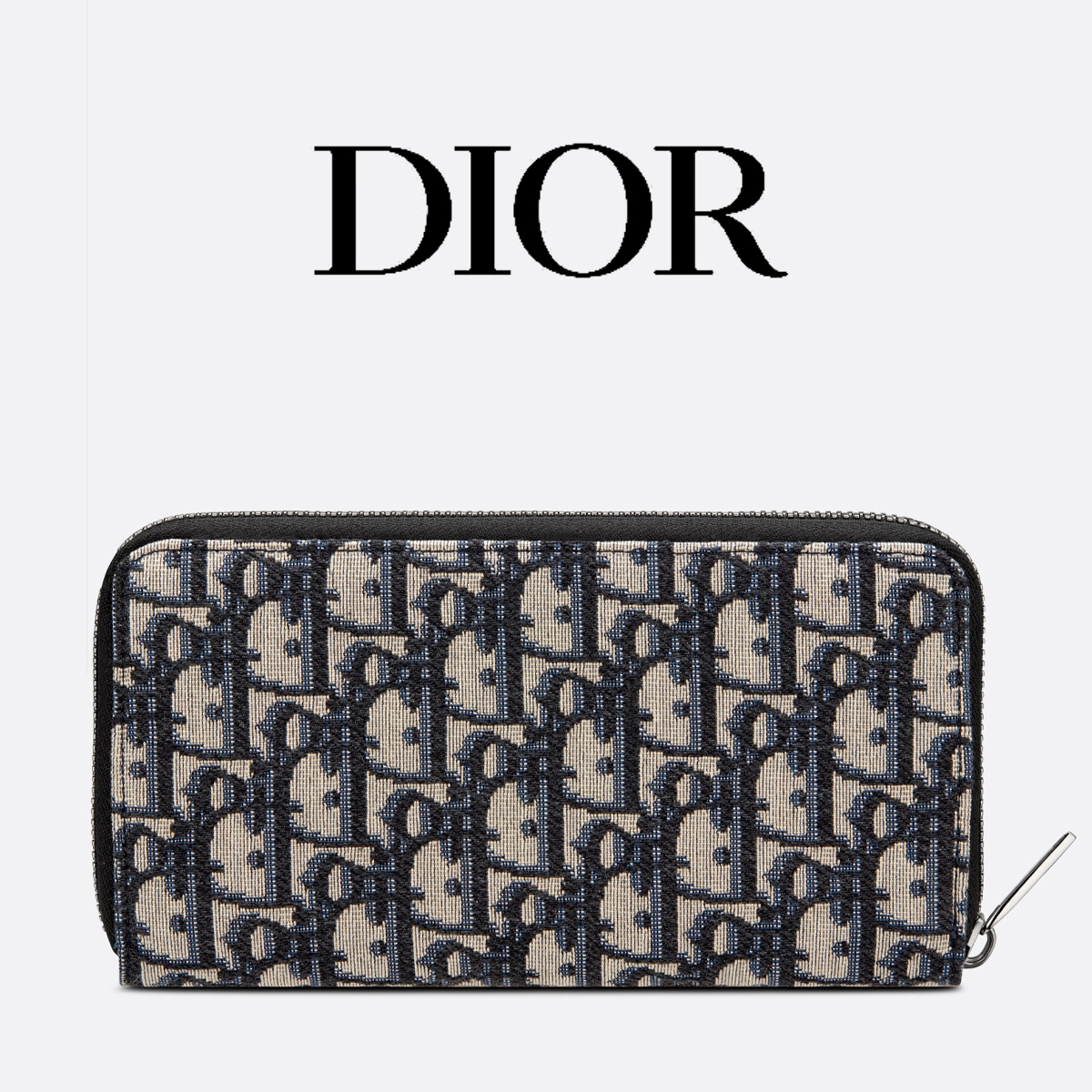 DIOR*オブリークジャガード ロングウォレット*モノグラム財布