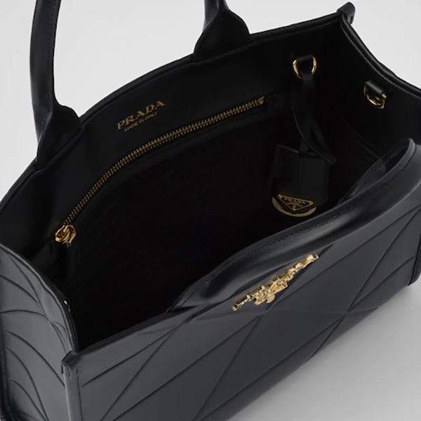＊PRADA＊ミディアム レザー ハンドバッグ 1BA379ASKF0002-JAPAN DUTY FREE