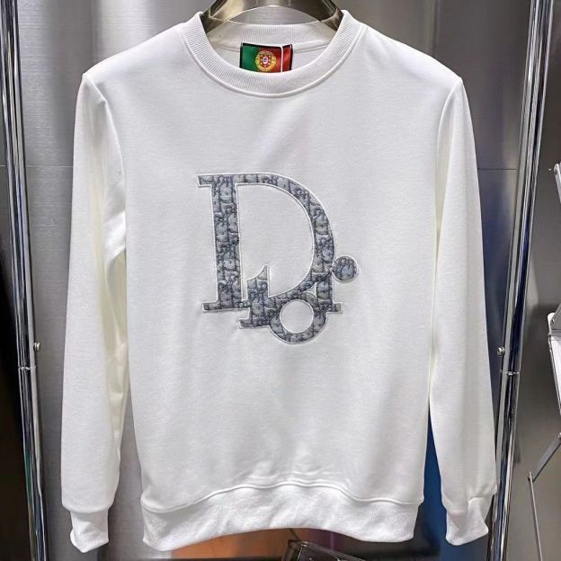 DIOR 2023ゆったり 厚い 防寒 上着 ディオール ロゴ 運動バーカー 100%綿 男女兼用