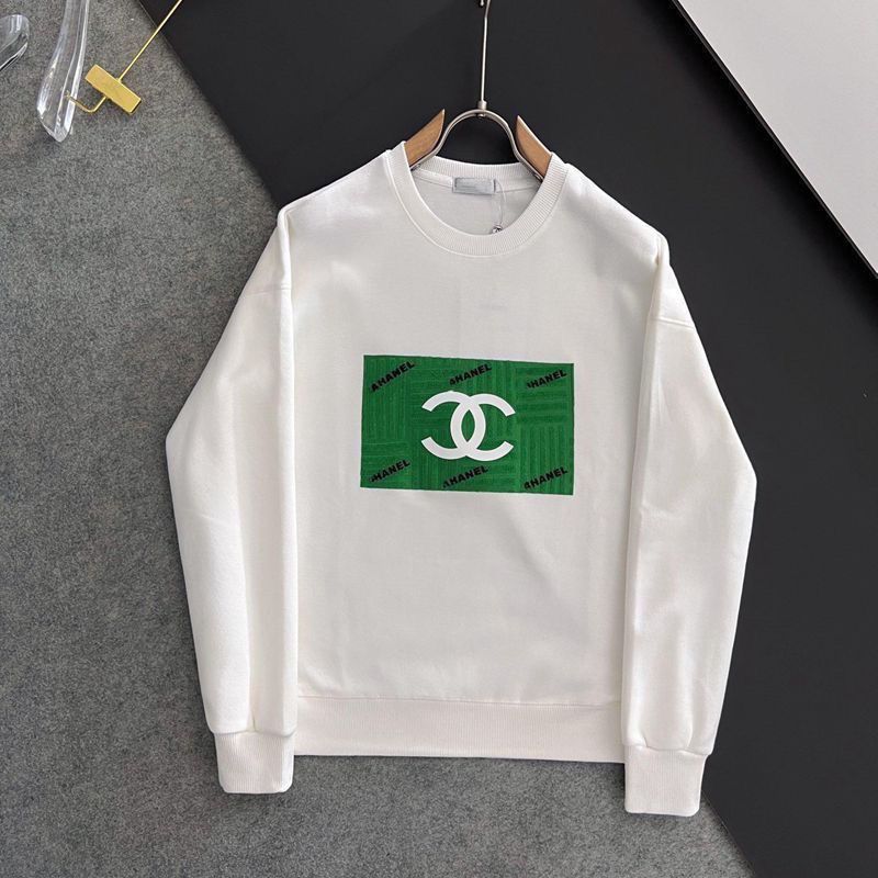 CHANEL  ins プリント ゆったり 厚い バーカー シャネル ロゴ 100%綿 男女兼用