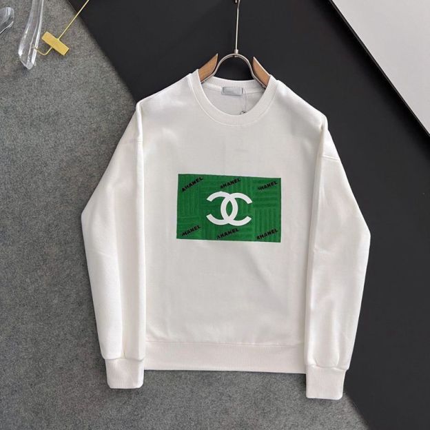 CHANEL  ins プリント ゆったり 厚い バーカー シャネル ロゴ 100%綿 男女兼用