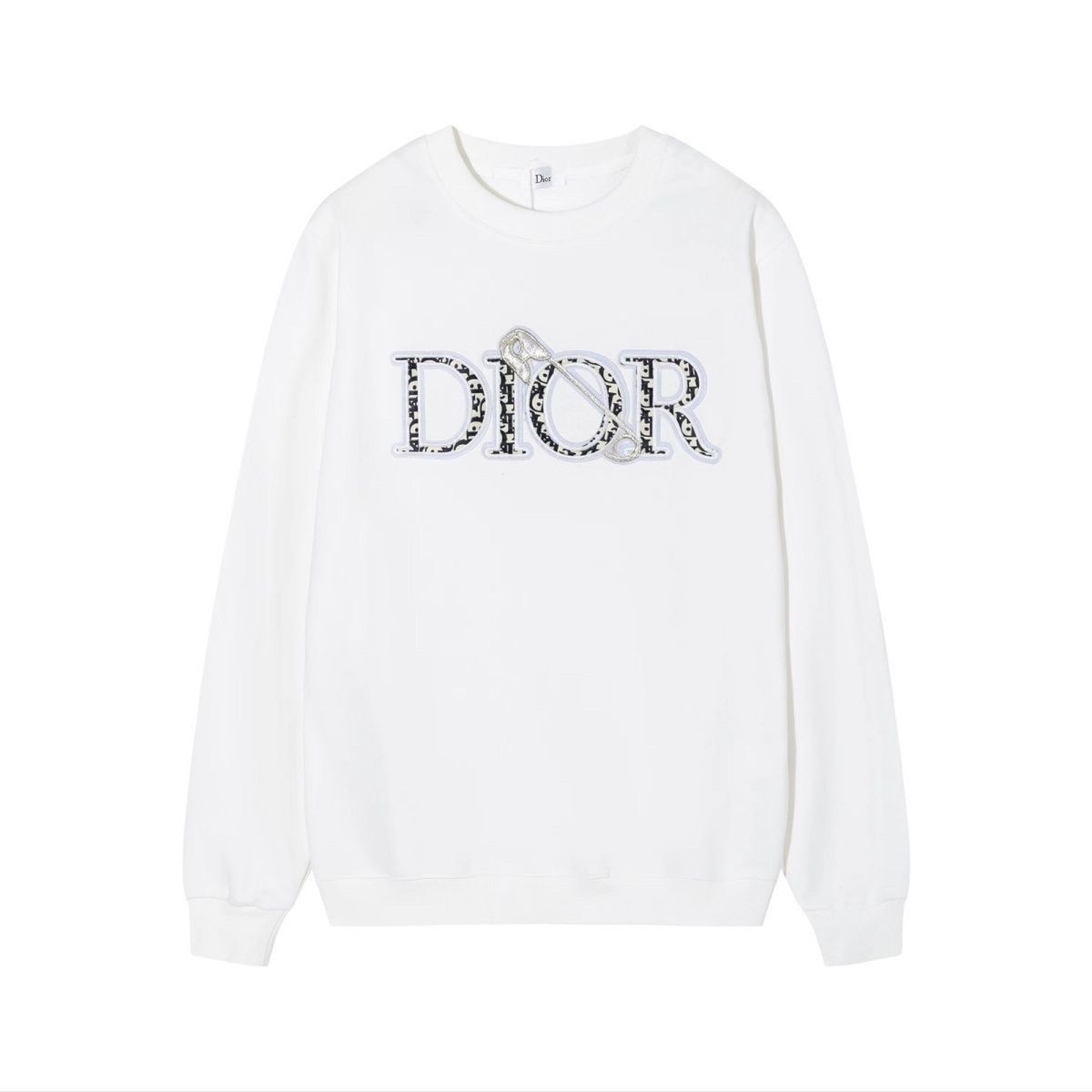 DIOR　パーカー 秋服 オーバーサイズ 長袖 トレーナー ゆったり 丸首カジュアル 柔らか 大きいサイズ く快適 人気 おしゃれ 春服 冬
