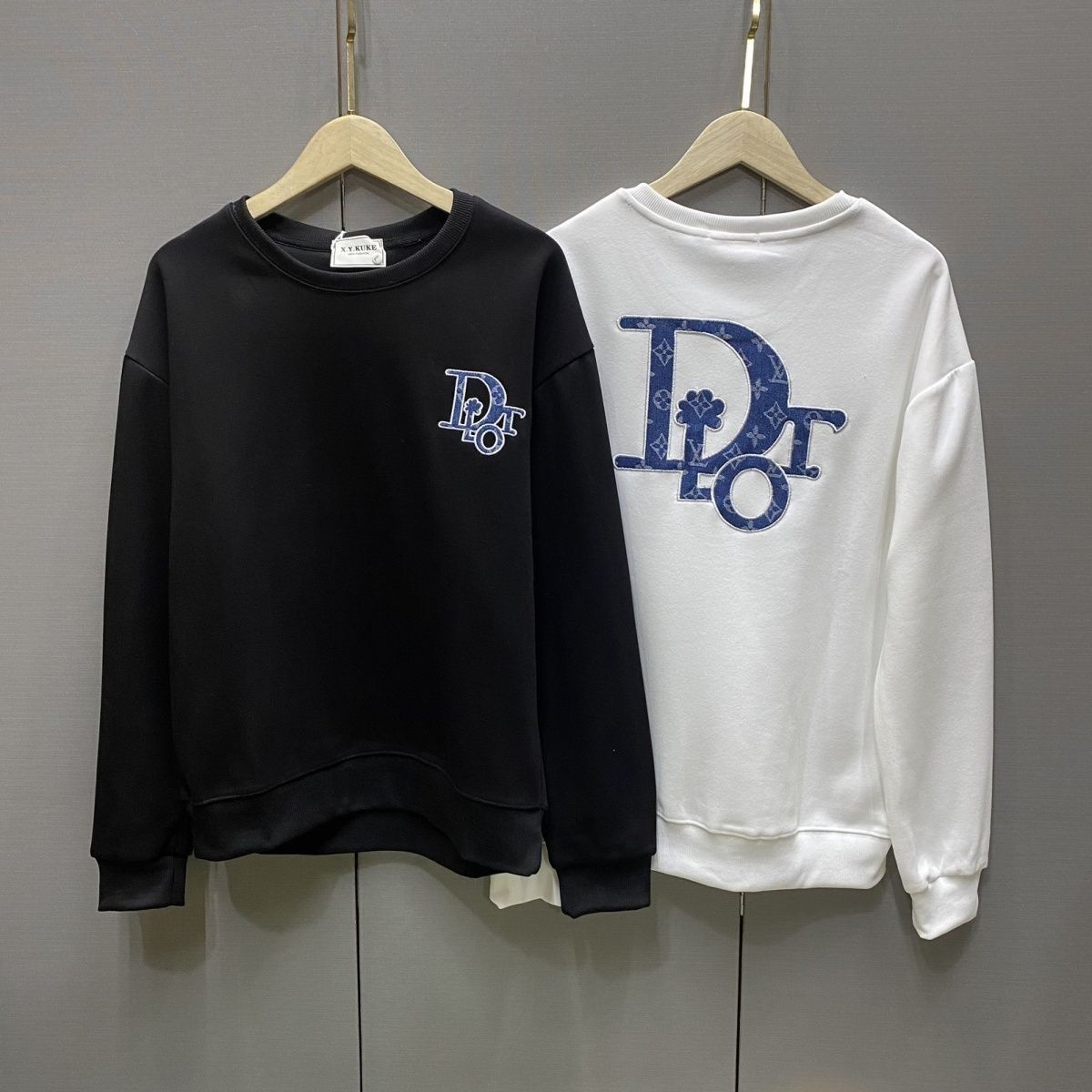 DIOR パーカー ルームウェア  ディオールロゴ ブランド トップス 綿　通勤通学 おしゃれ カジュアル ストリート 男女兼用