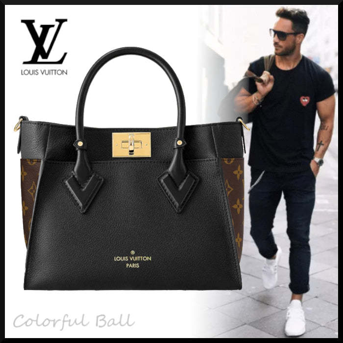 LOUIS VUITTON　オンマイサイド PM　トートバッグ M57728-JAPAN DUTY FREE