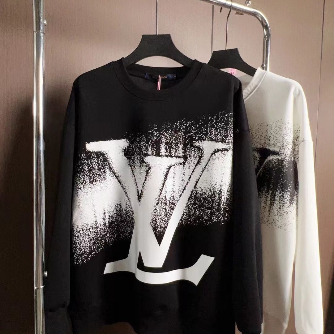 LOUIS VUITTON パーカーブランド ルイ・ヴィトンロゴ トップス ゆったり 男女兼用