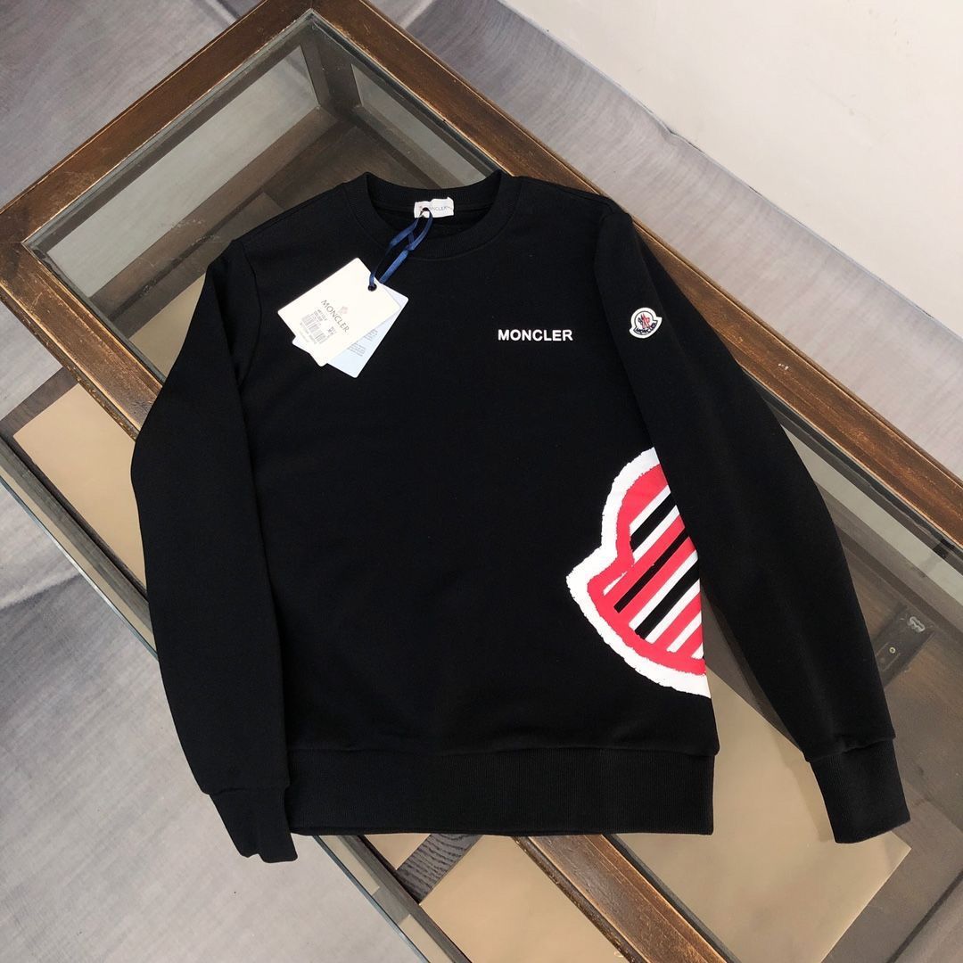 MONCLER モンクレールパーカートレーナー 長袖 ファッション 丸襟 カジュアル 綿 男女兼用