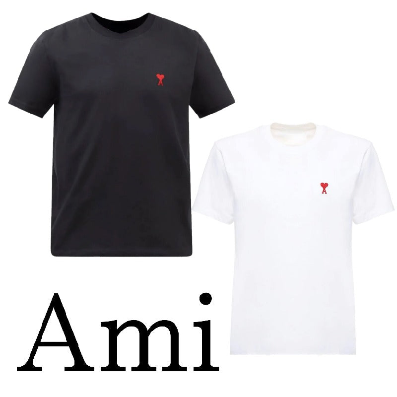 AMI PARIS AMI DE COEUR  Tシャツ H0045