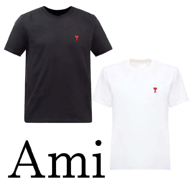 AMI PARIS AMI DE COEUR  Tシャツ H0045