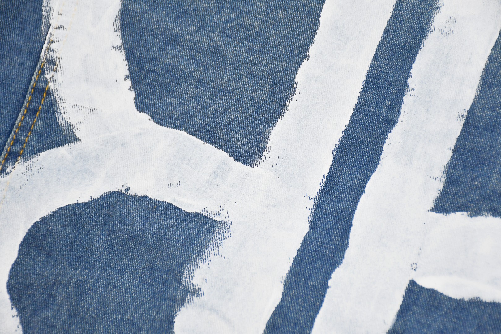 BALENCIAGA 新作ダブルBグラフィティプリントデニムジャケット M-XL