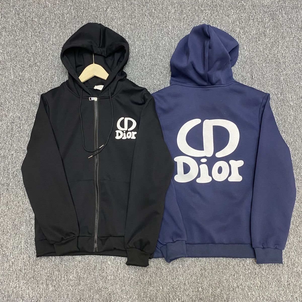 DIOR カーディガンフード付き パーカー　長袖 コートおしゃれ  秋 冬