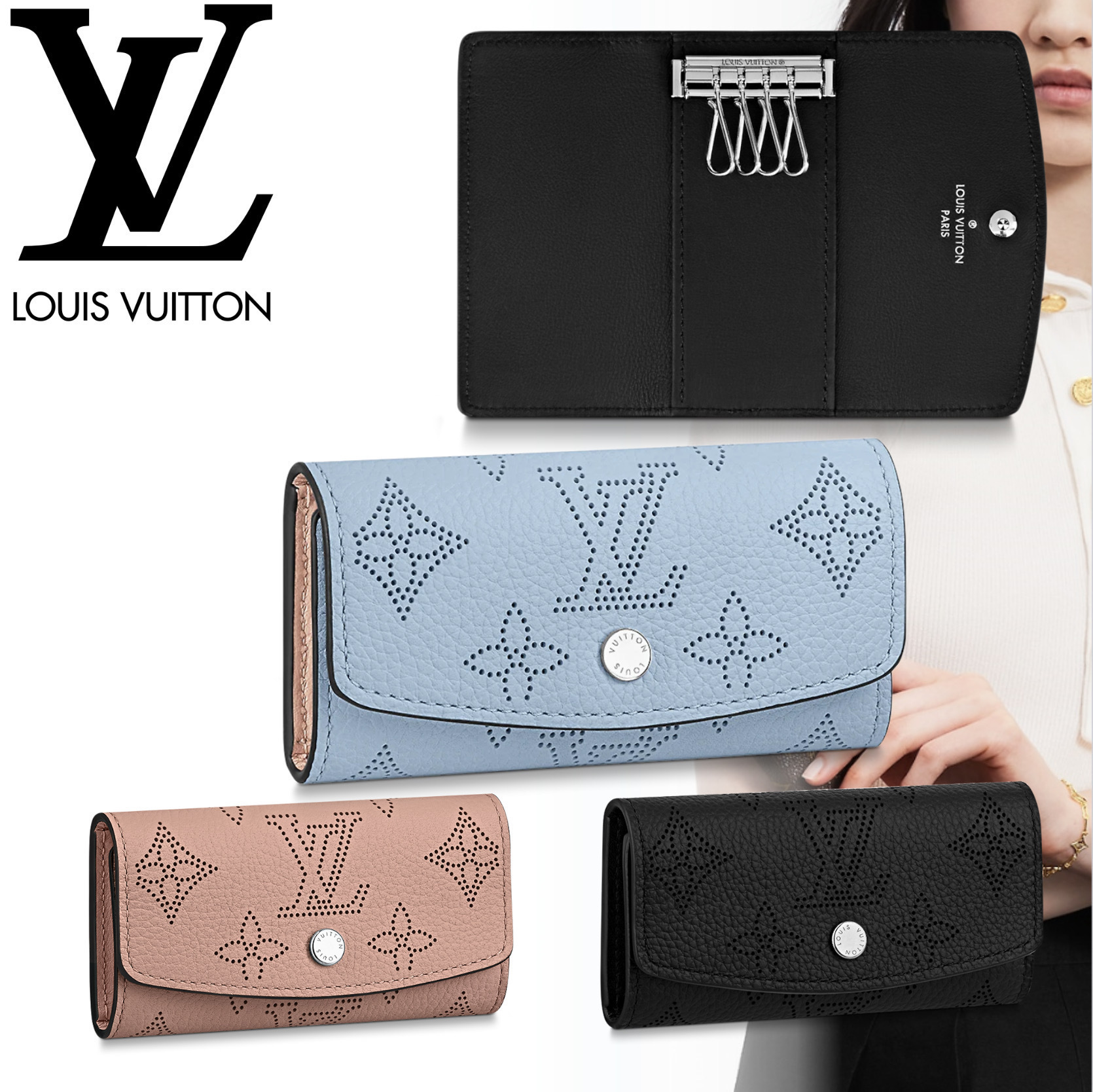 大人気♪ [LOUIS VITTON] ミュルティクレ 4　キーケース３色展開 M64054 M60145