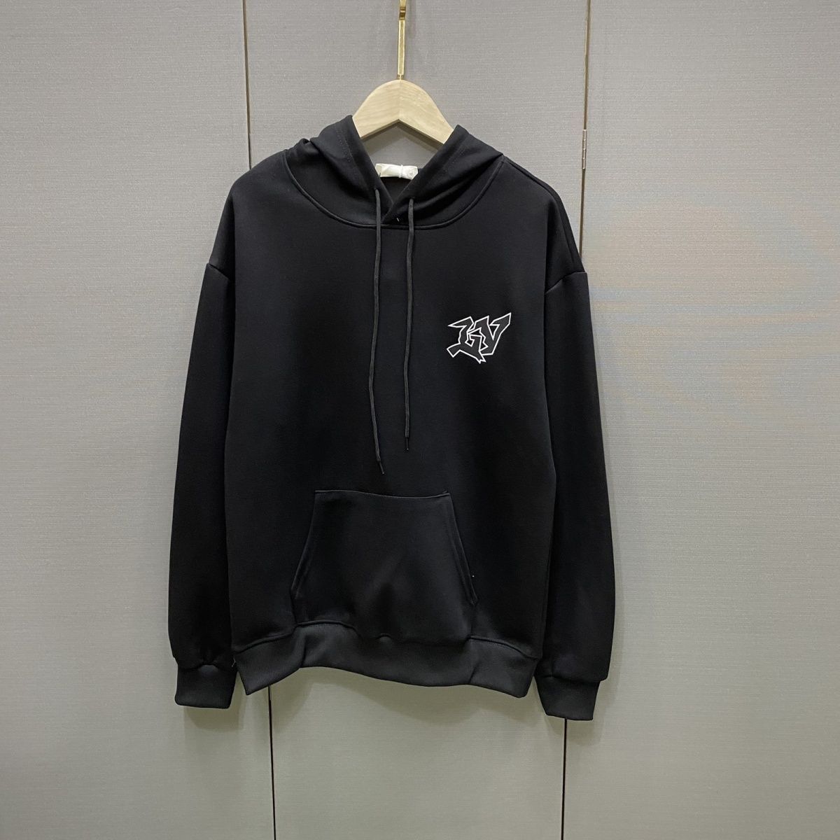 LOUIS VUITTON パーカー フード付き ルームウェア ルイ・ヴィトンロゴ ブランド プリント 男女兼用