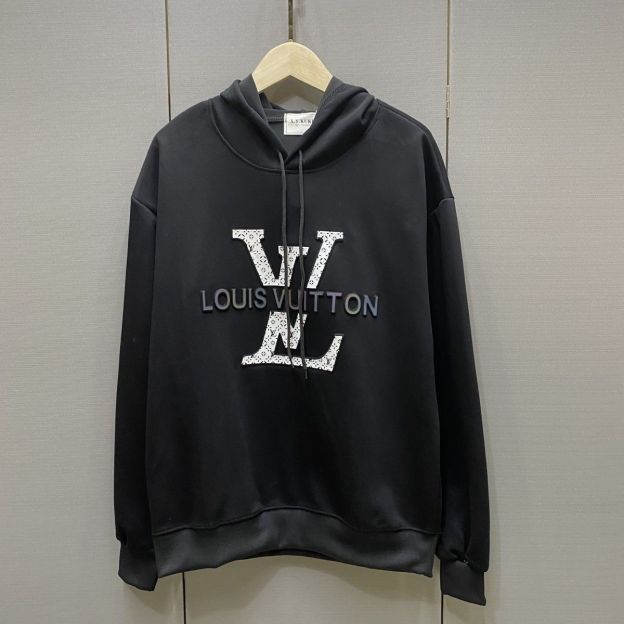LOUIS VUITTON  パーカー フード付き　ブランド　ルームウェア ロゴ ブランド トップス 男女兼用
