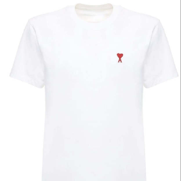 AMI PARIS AMI DE COEUR  Tシャツ H0045