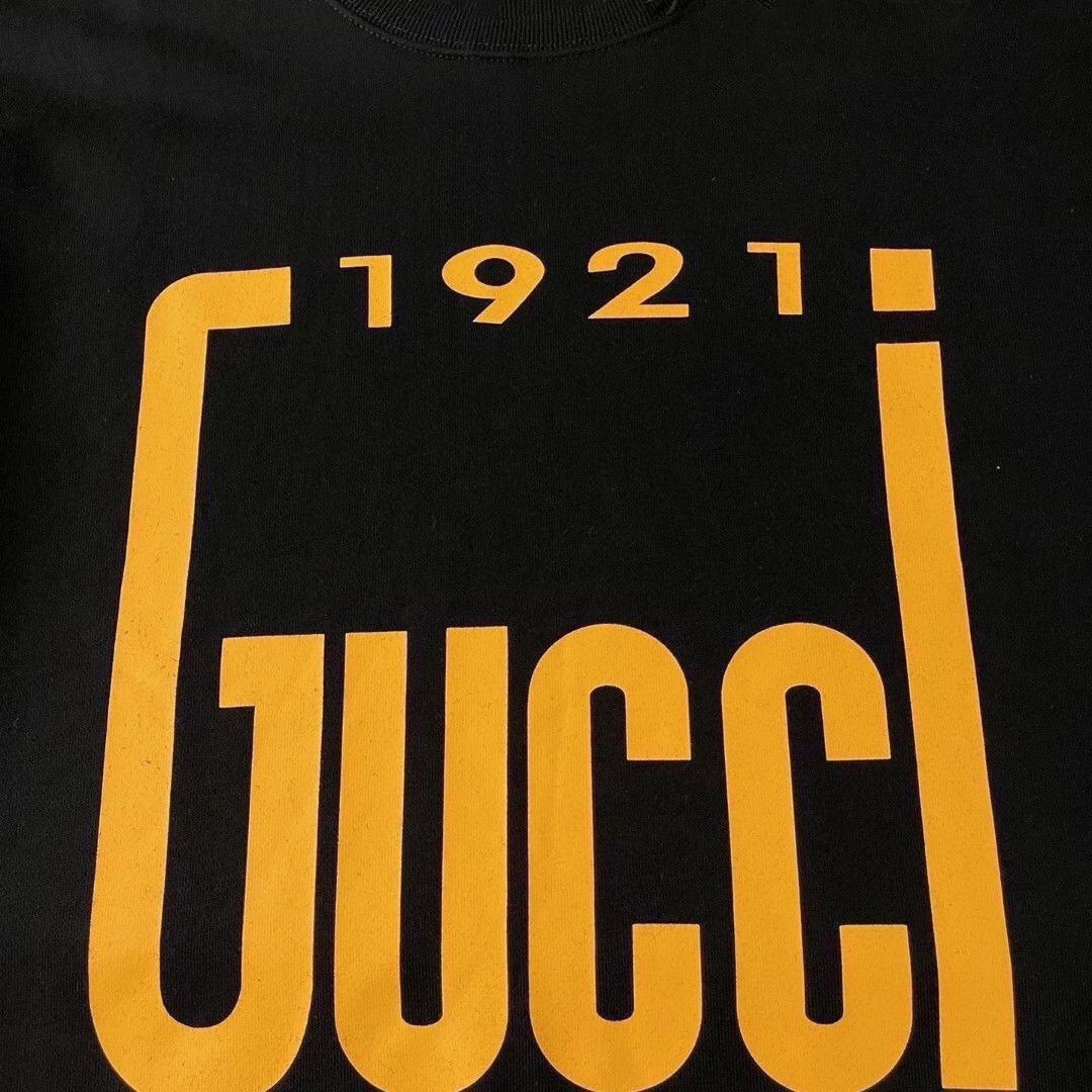 GUCCI2023秋  ロゴプリントゆったり 長袖 バーカー  100%綿 男女兼用