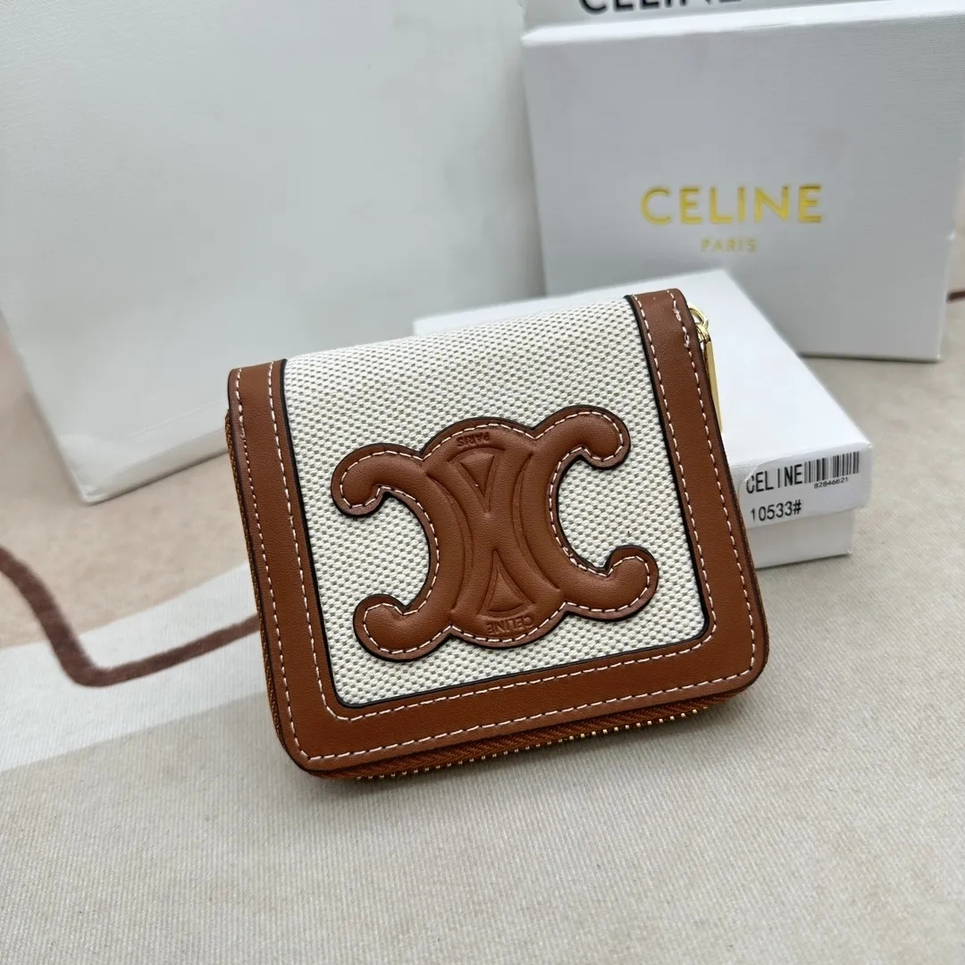 人気☆新作CELINE  カードホルダー ミニウォレット 長財布