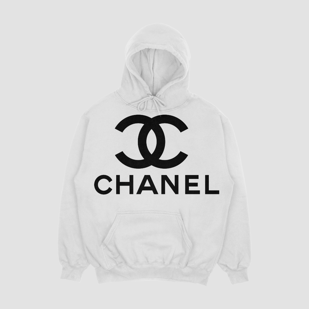 CHANEL アルファベットプリントのパーカー