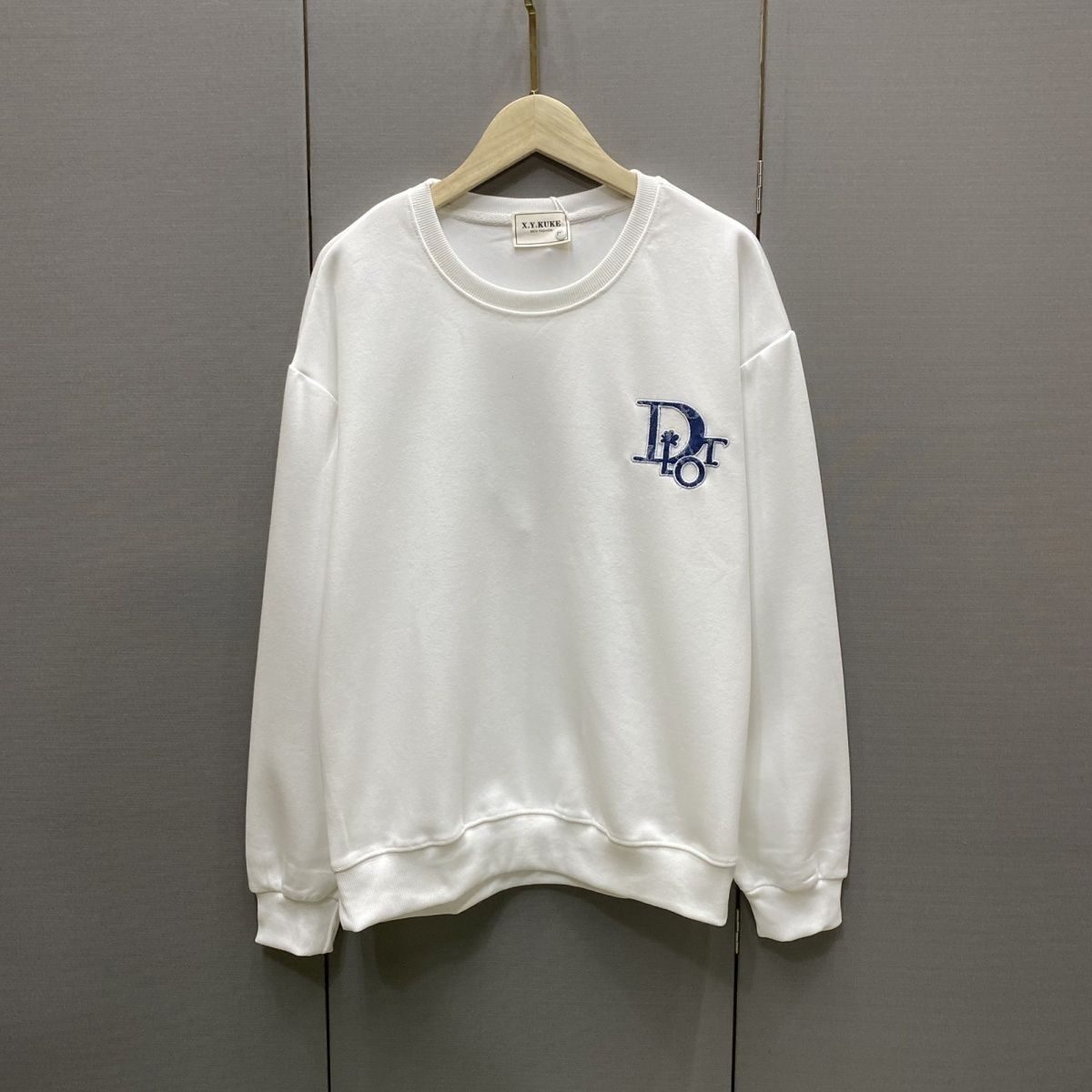 DIOR パーカー ルームウェア  ディオールロゴ ブランド トップス 綿　通勤通学 おしゃれ カジュアル ストリート 男女兼用