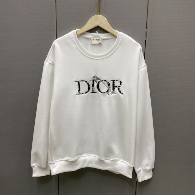 DIOR パーカー ルームウェア  ディオールロゴ ブランド トップス 綿　男女兼用