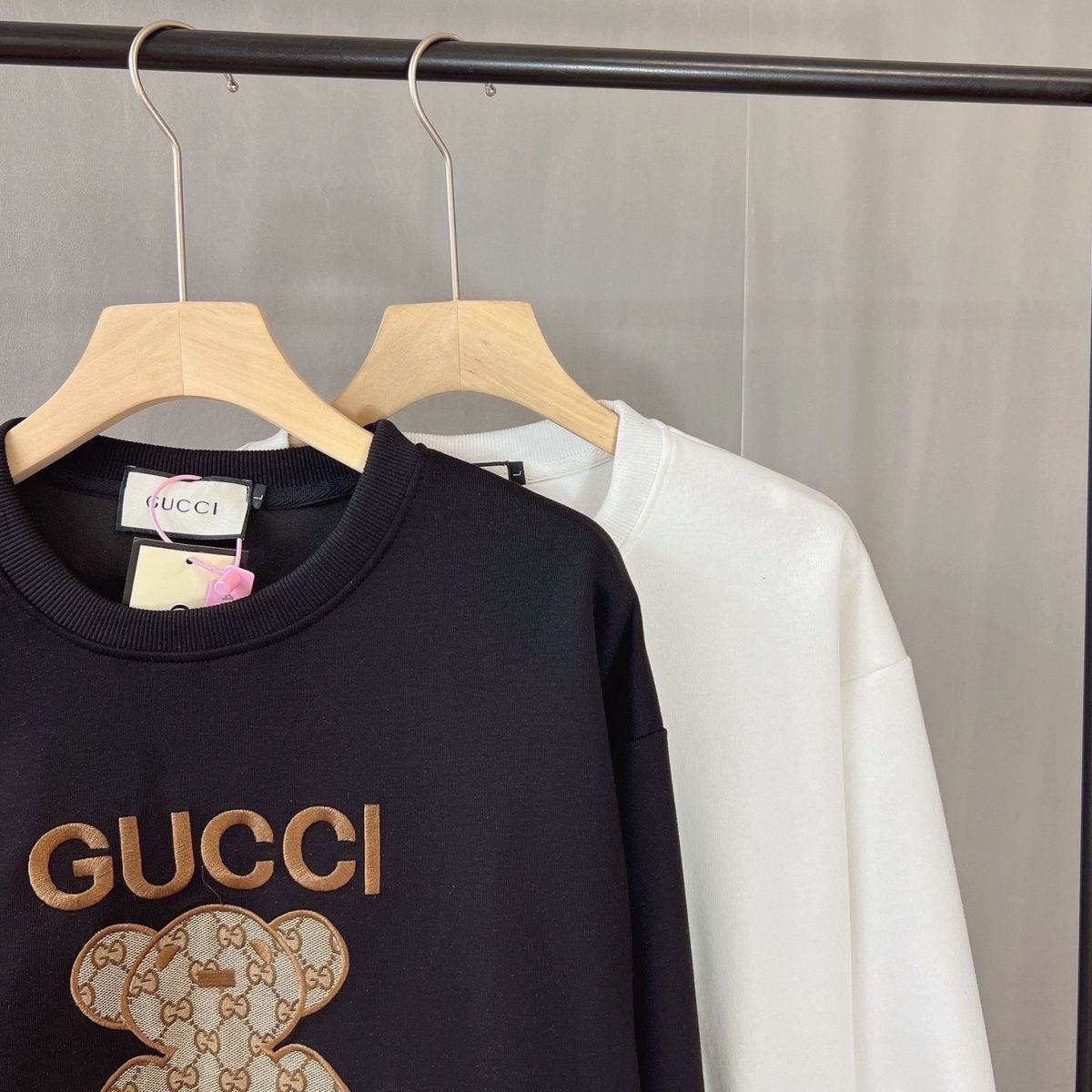 GUCCI2023秋 プリント ゆったり バーカー　長袖 防寒　100%綿 男女兼用