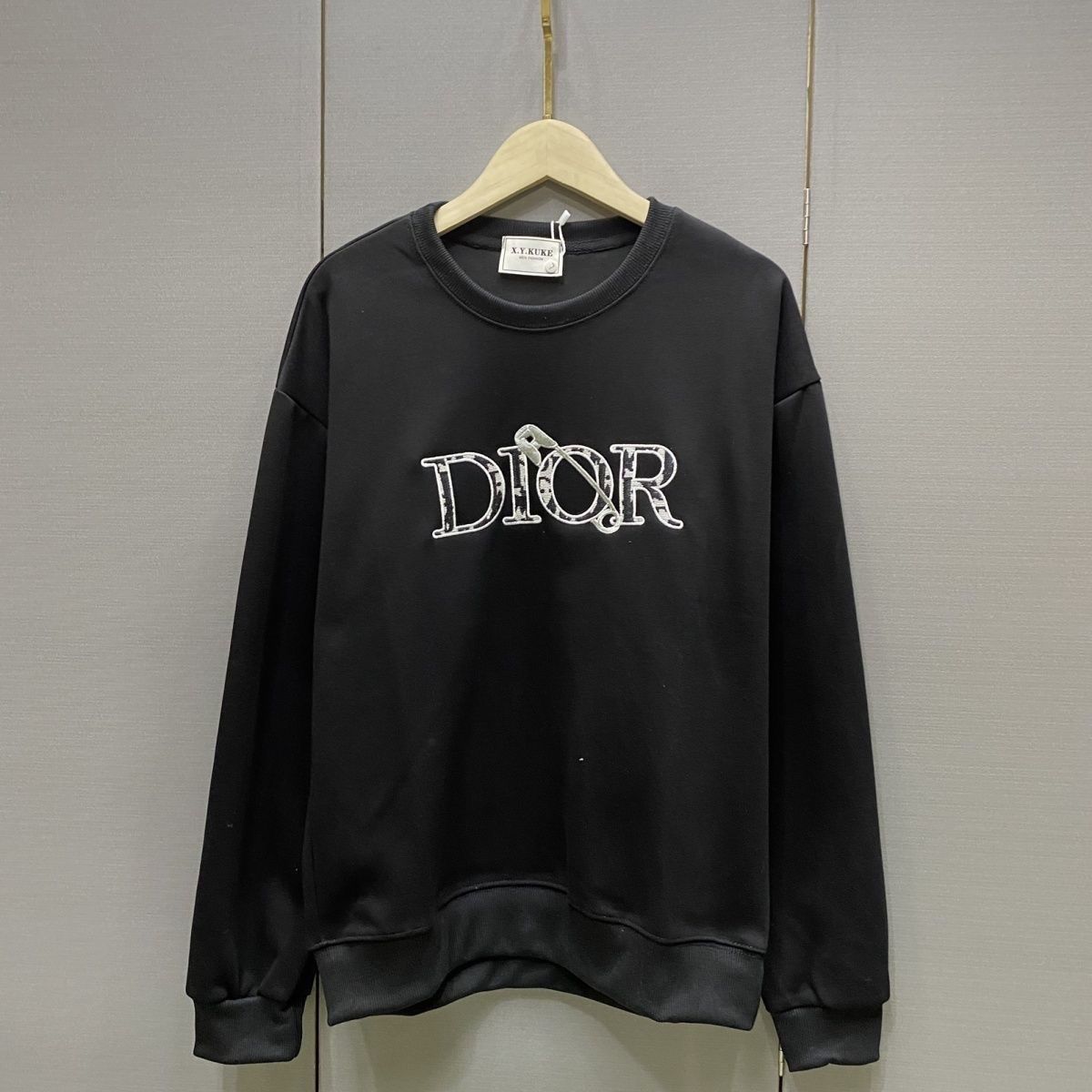 DIOR パーカー ルームウェア  ディオールロゴ ブランド トップス 綿　男女兼用