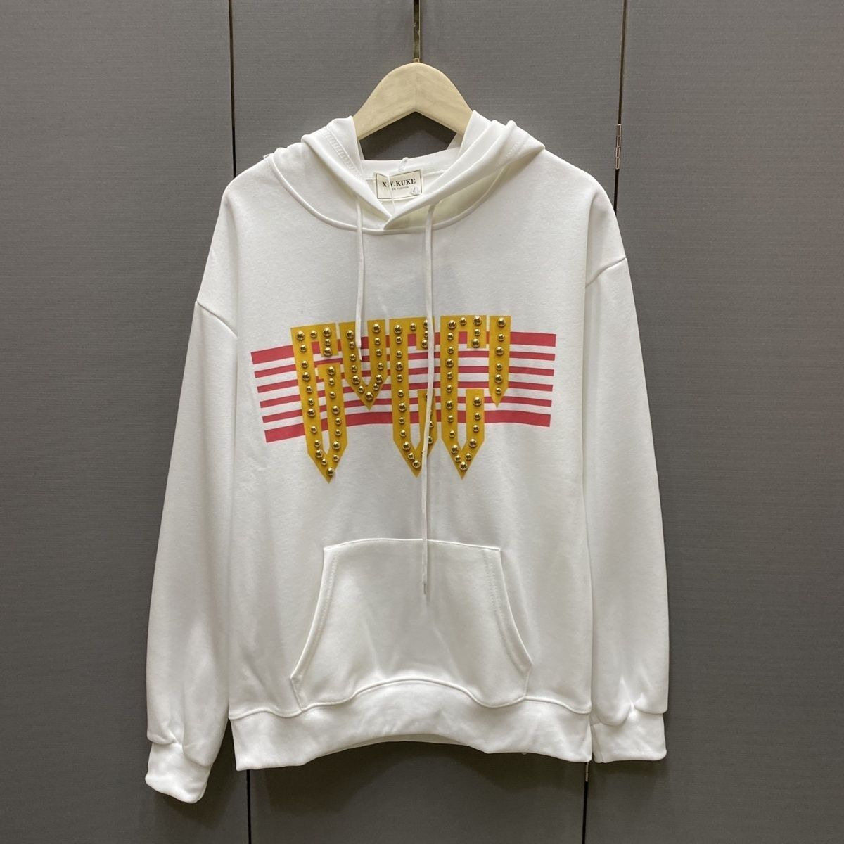 GUCCI パーカー フード付き ブランド ルームウェア グッチロゴ ブランド トレーナー男女兼用