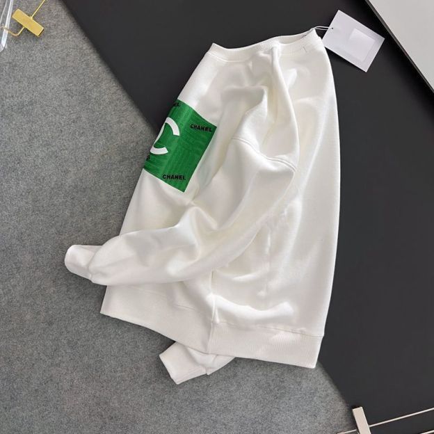 CHANEL  ins プリント ゆったり 厚い バーカー シャネル ロゴ 100%綿 男女兼用