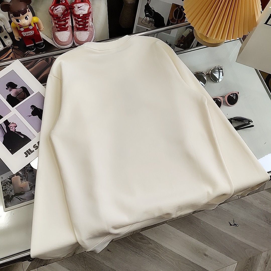 GUCCI パーカー アニメプリント 長袖 ファッション 丸襟 人気　カジュアル　グーチロゴ　100%綿　男女兼用