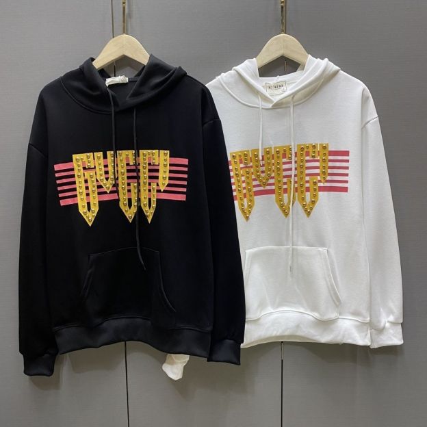 GUCCI パーカー フード付き ブランド ルームウェア グッチロゴ ブランド トレーナー男女兼用