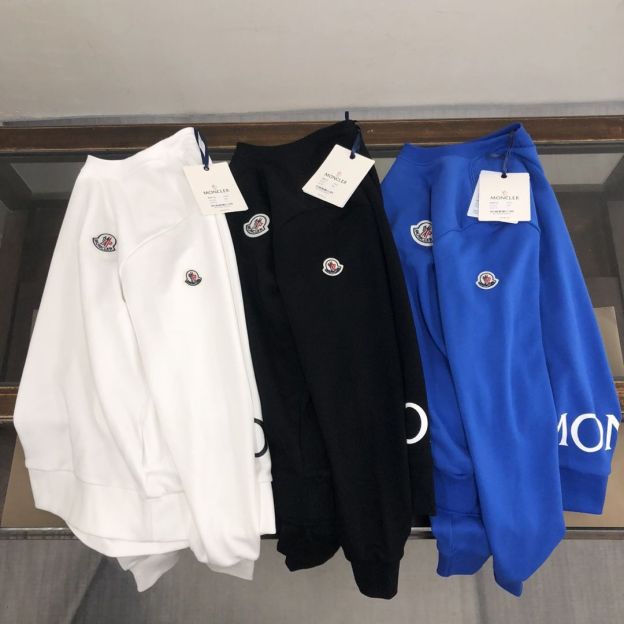 MONCLER モンクレールパーカートレーナー  長袖 ファッション 丸襟 カジュアル 綿　男女兼用