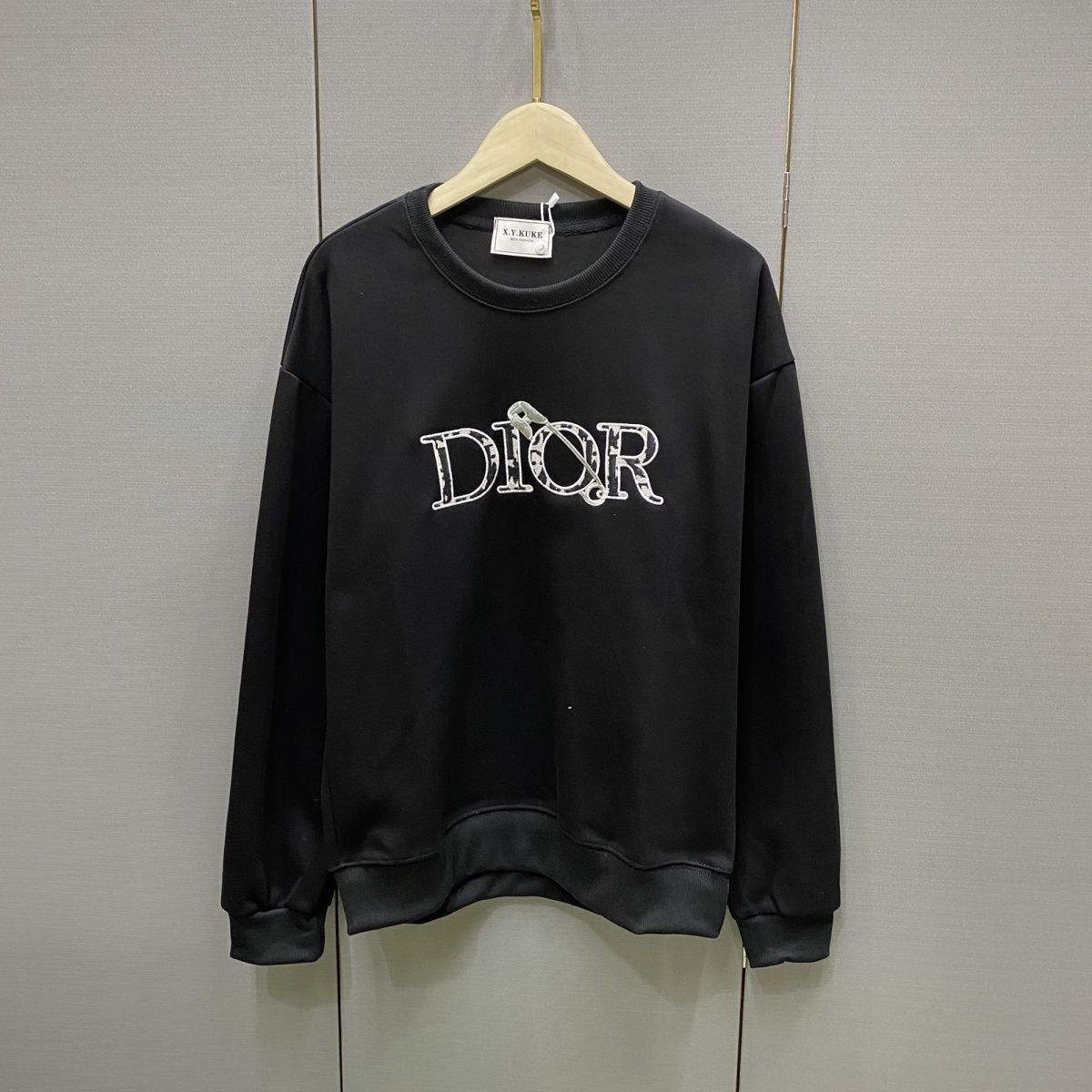 DIOR パーカー ルームウェア  ディオールロゴ ブランド トップス 綿　男女兼用