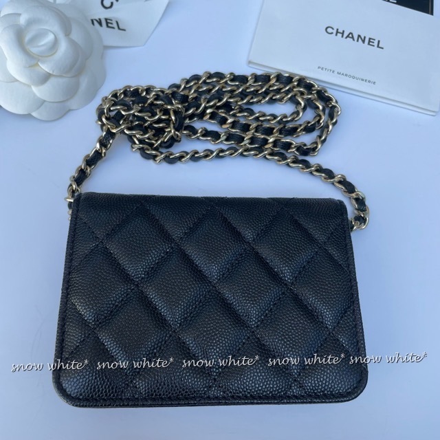 明日着 斜め掛けミニBAG ポシェット♪ チェーンクラッチ CHANEL
