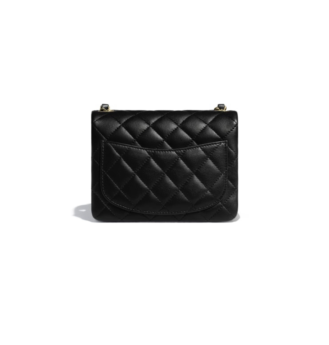 芸能人愛用【CHANEL】ミニ フラップ バッグ ラムスキン