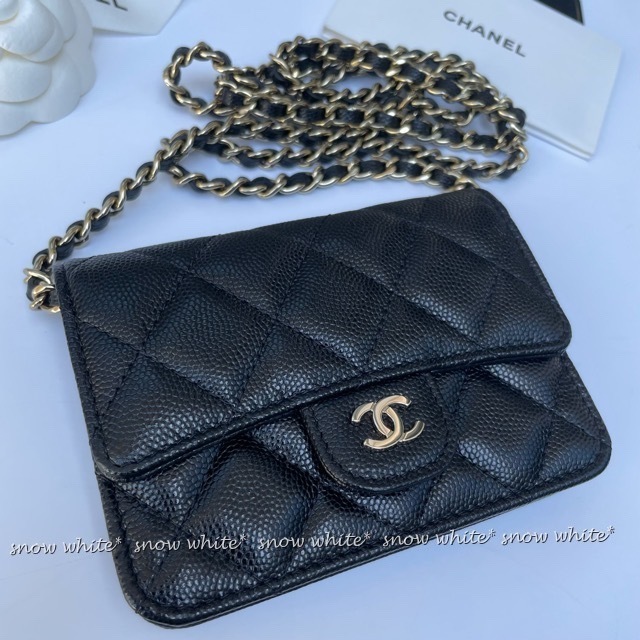明日着 斜め掛けミニBAG ポシェット♪ チェーンクラッチ CHANEL