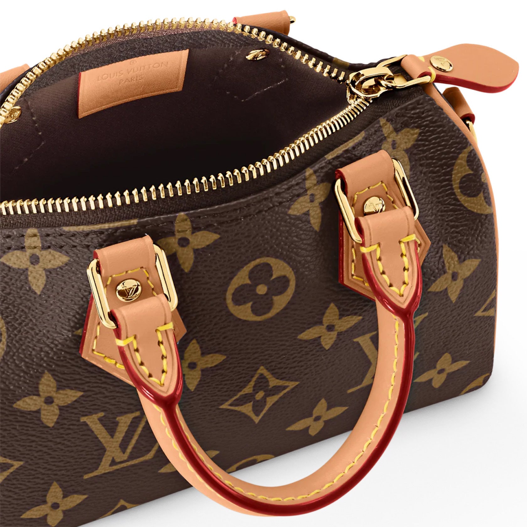 直営店♪すぐ届く♪LOUIS VUITTON ナノ・スピーディ モノグラム M81085-JAPAN DUTY FREE