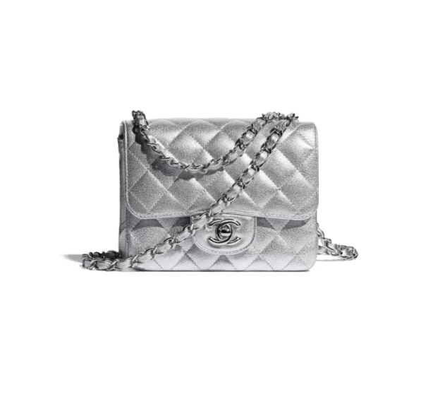 芸能人愛用【CHANEL】ミニ フラップ バッグ ラムスキン