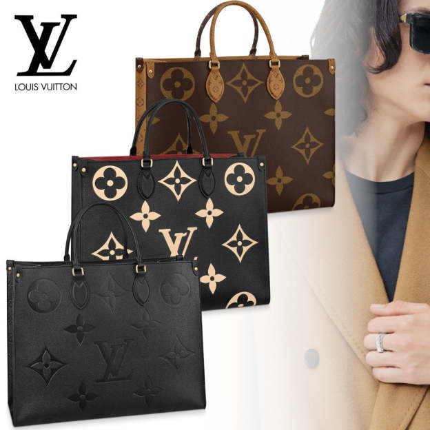 【LOUIS VUITTON】ルイヴィトン オンザゴー GM A4収納可 41 x 34 x 19 cm M45945-JAPAN DUTY FREE