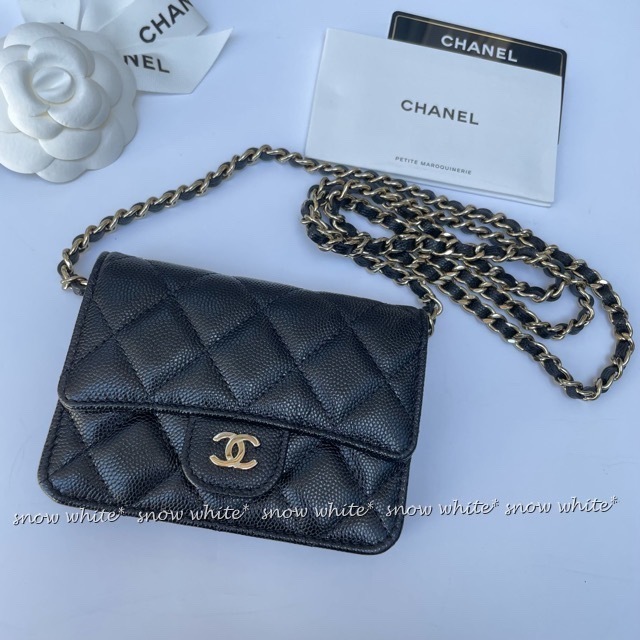 明日着 斜め掛けミニBAG ポシェット♪ チェーンクラッチ CHANEL