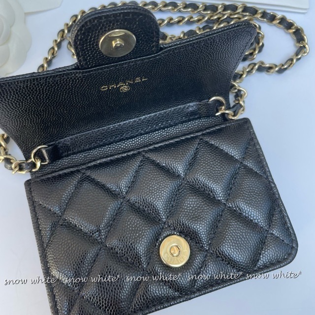 明日着 斜め掛けミニBAG ポシェット♪ チェーンクラッチ CHANEL
