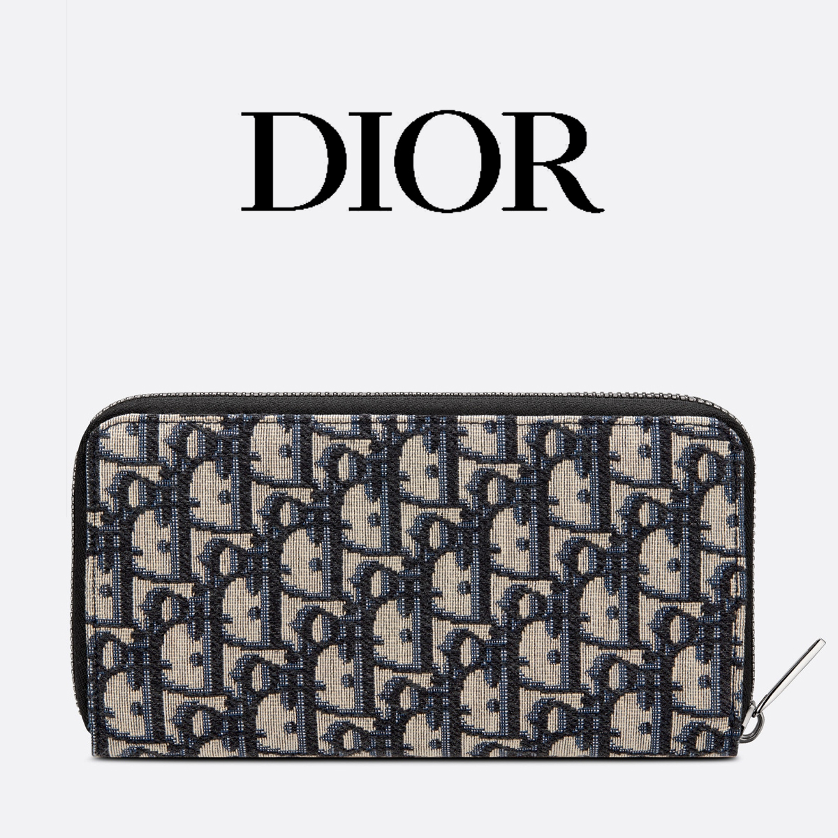 DIOR*オブリークジャガード ロングウォレット*モノグラム財布