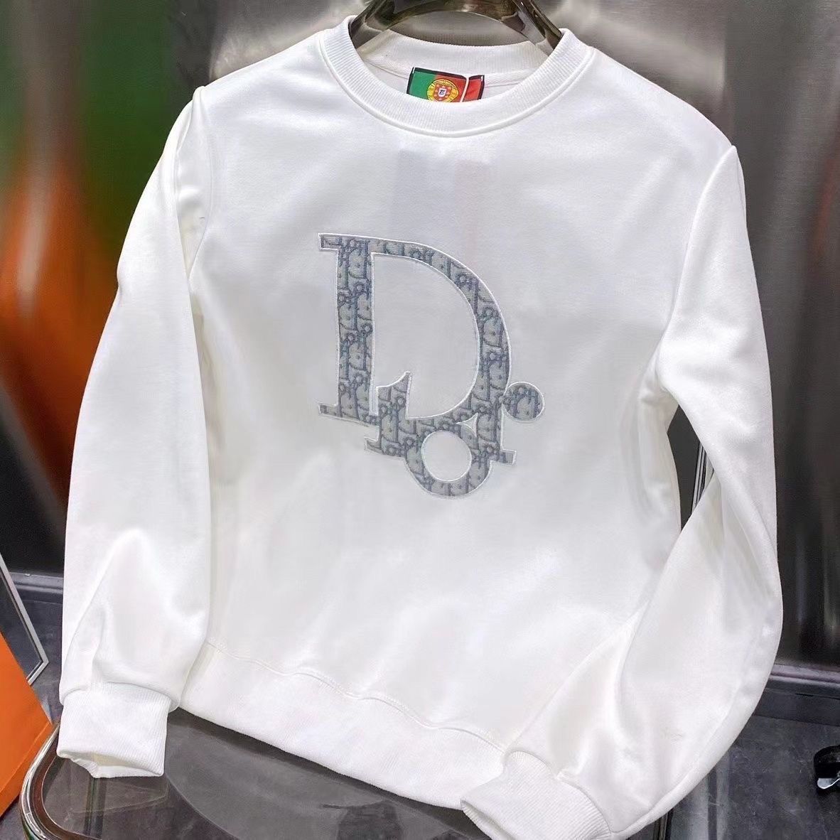 DIOR 2023ゆったり 厚い 防寒 上着 ディオール ロゴ 運動バーカー 100%綿 男女兼用