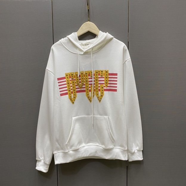 GUCCI パーカー フード付き ブランド ルームウェア グッチロゴ ブランド トレーナー男女兼用