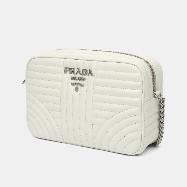 PRADA プラダ ダイアグラム レザーバッグ