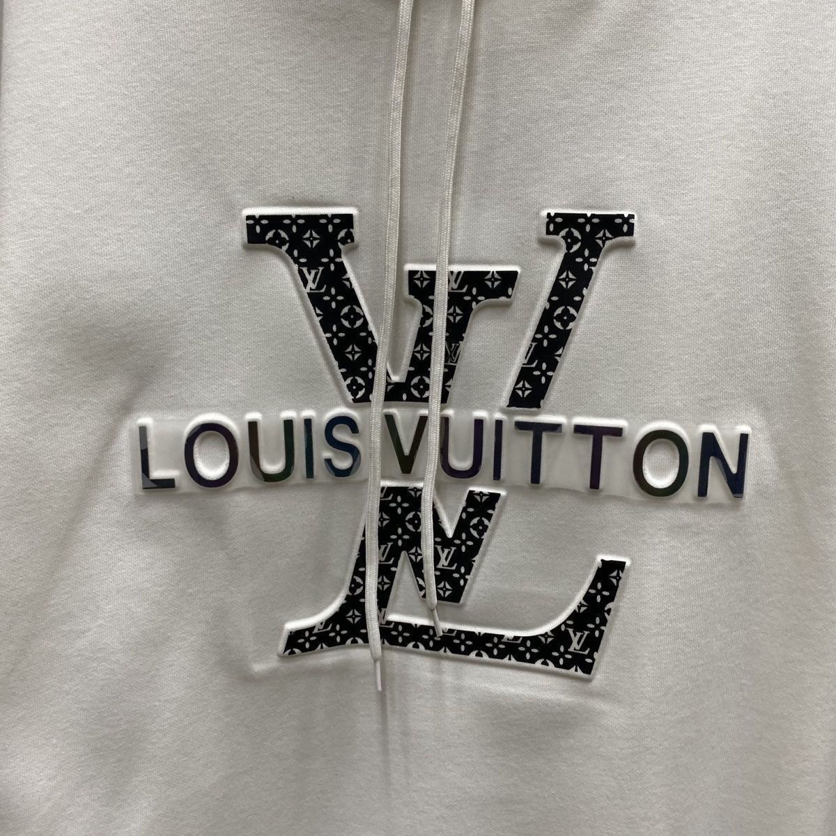LOUIS VUITTON  パーカー フード付き　ブランド　ルームウェア ロゴ ブランド トップス 男女兼用
