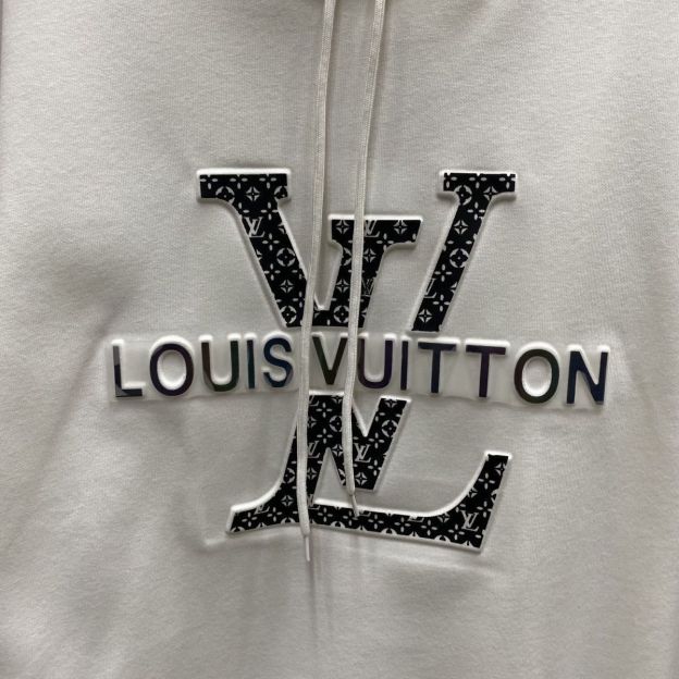 LOUIS VUITTON  パーカー フード付き　ブランド　ルームウェア ロゴ ブランド トップス 男女兼用
