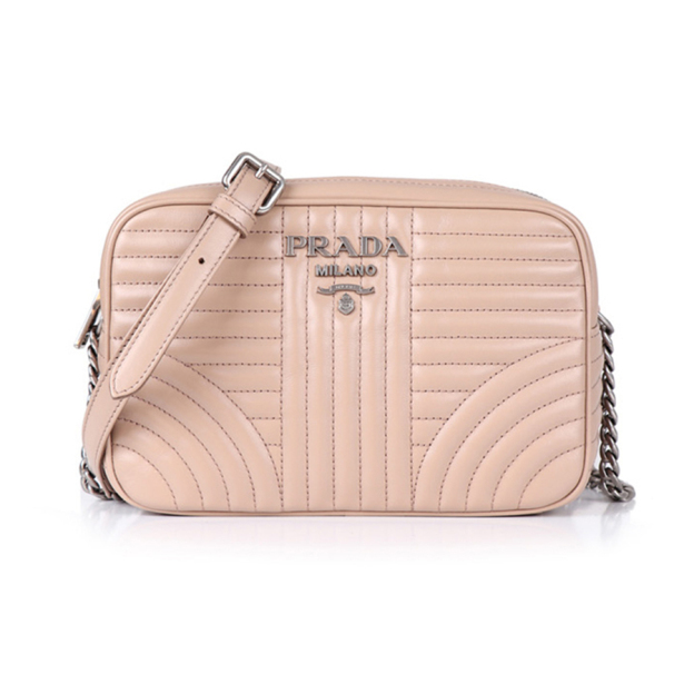 PRADA プラダ ダイアグラム レザーバッグ